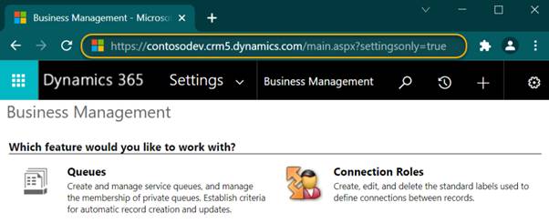Tips to open Settings and Advanced Find in Dynamics 365 CE Environment